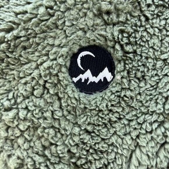 NWT Zyia Active Women's Long Hooded Teddy Jacket Lined Size Small Olive - Picture 7 of 13